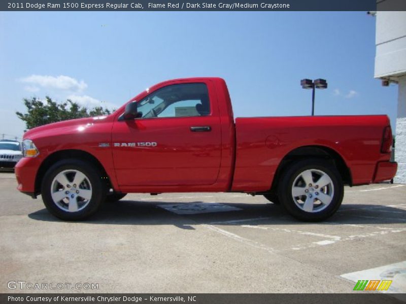  2011 Ram 1500 Express Regular Cab Flame Red