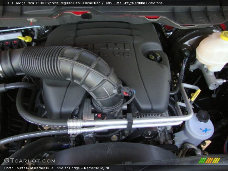  2011 Ram 1500 Express Regular Cab Engine - 5.7 Liter HEMI OHV 16-Valve VVT MDS V8
