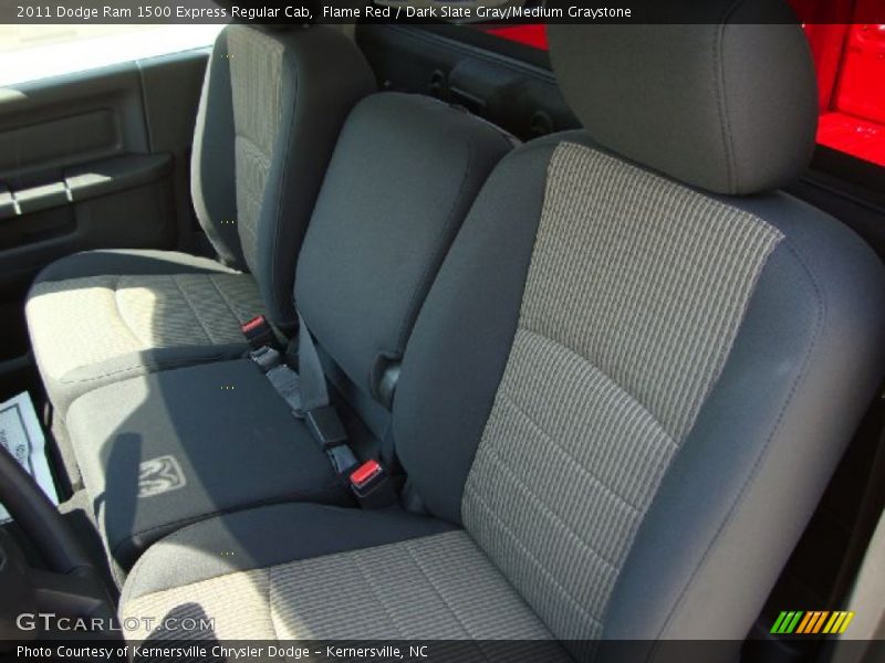  2011 Ram 1500 Express Regular Cab Dark Slate Gray/Medium Graystone Interior