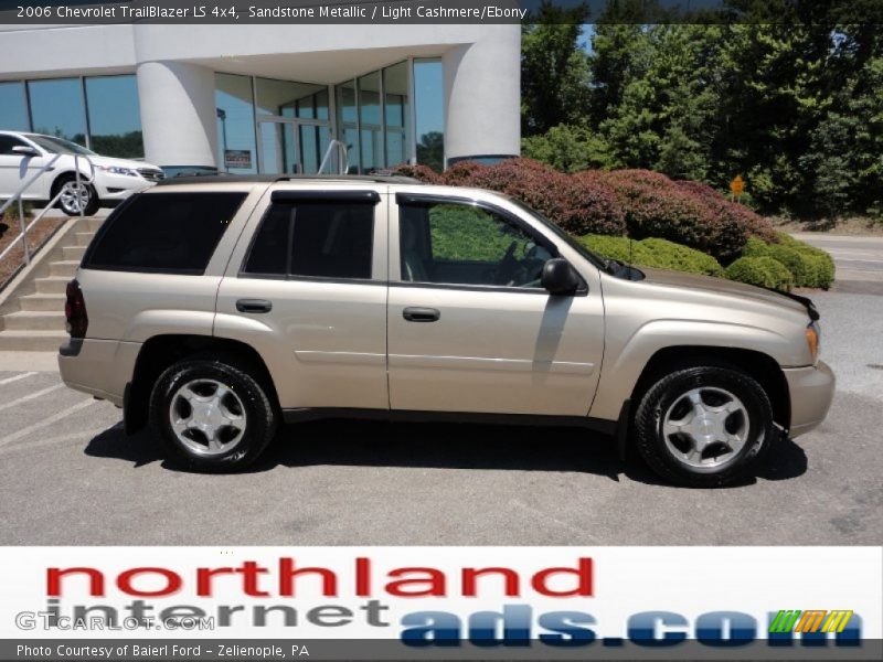 Sandstone Metallic / Light Cashmere/Ebony 2006 Chevrolet TrailBlazer LS 4x4
