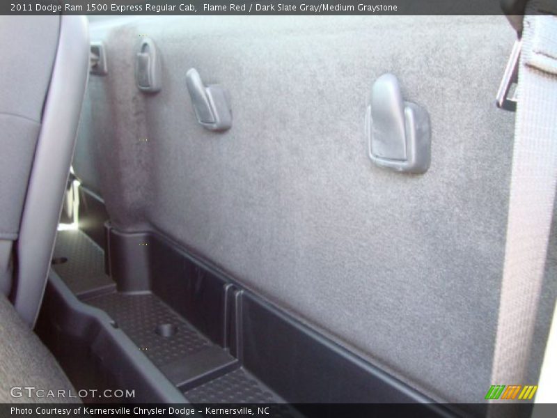 Flame Red / Dark Slate Gray/Medium Graystone 2011 Dodge Ram 1500 Express Regular Cab