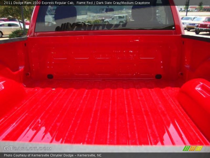 Flame Red / Dark Slate Gray/Medium Graystone 2011 Dodge Ram 1500 Express Regular Cab
