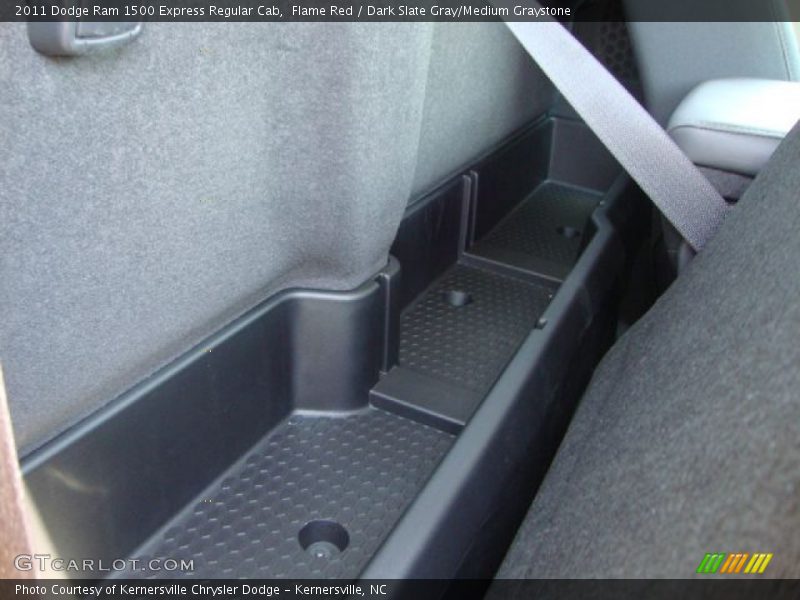 Flame Red / Dark Slate Gray/Medium Graystone 2011 Dodge Ram 1500 Express Regular Cab