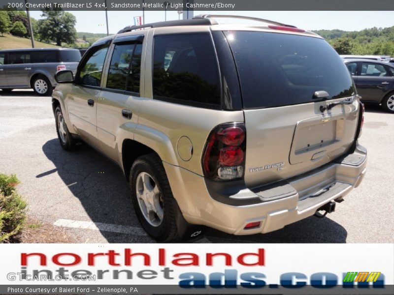 Sandstone Metallic / Light Cashmere/Ebony 2006 Chevrolet TrailBlazer LS 4x4