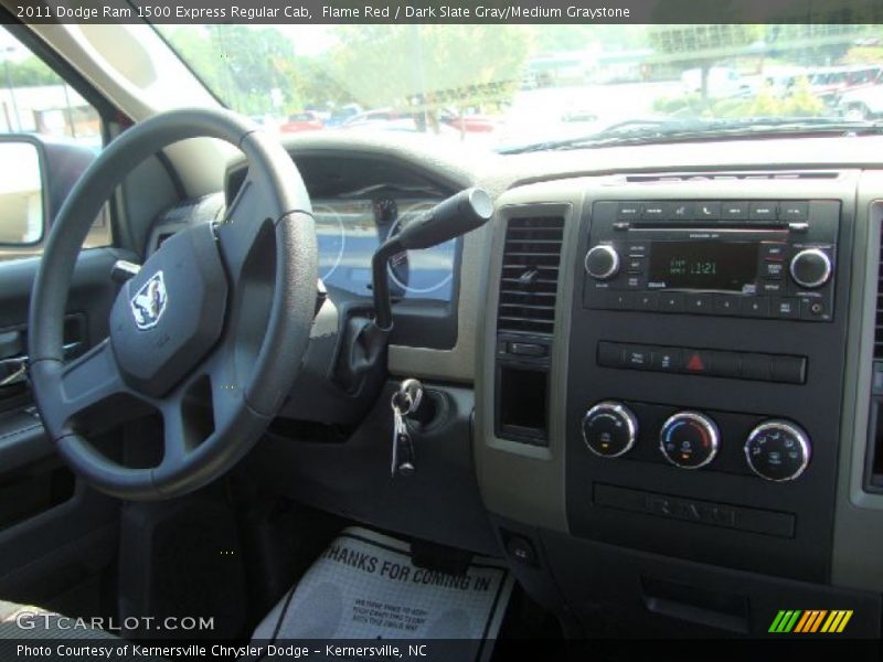 Dashboard of 2011 Ram 1500 Express Regular Cab