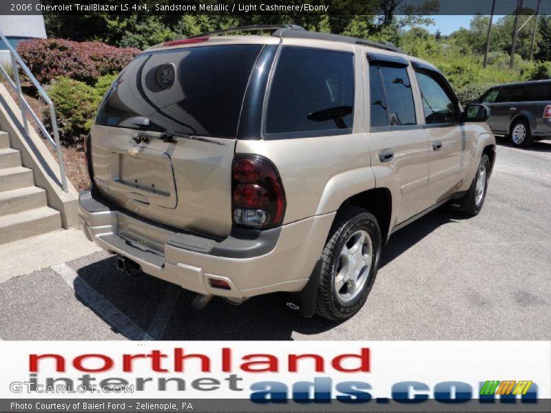 Sandstone Metallic / Light Cashmere/Ebony 2006 Chevrolet TrailBlazer LS 4x4