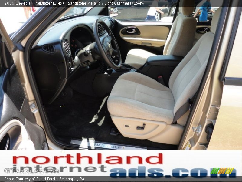 Sandstone Metallic / Light Cashmere/Ebony 2006 Chevrolet TrailBlazer LS 4x4