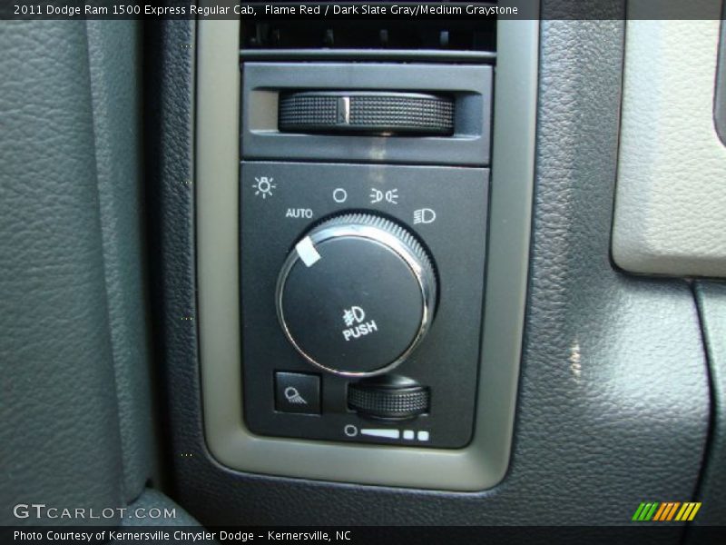 Controls of 2011 Ram 1500 Express Regular Cab