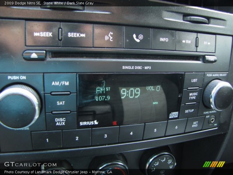 Controls of 2009 Nitro SE