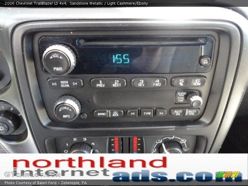 Sandstone Metallic / Light Cashmere/Ebony 2006 Chevrolet TrailBlazer LS 4x4