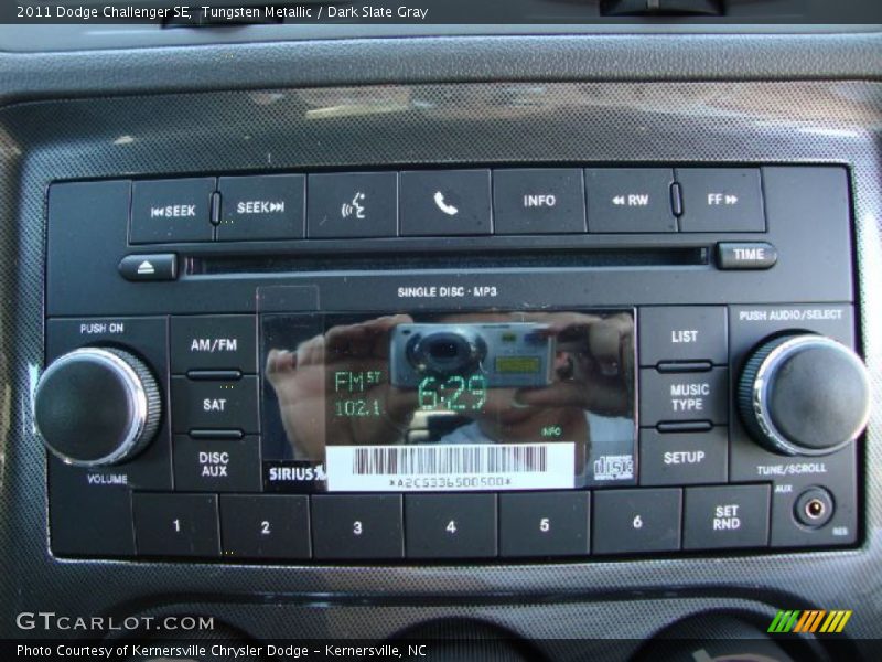 Tungsten Metallic / Dark Slate Gray 2011 Dodge Challenger SE