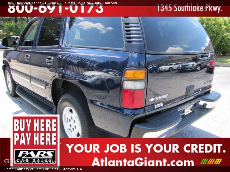Dark Blue Metallic / Gray/Dark Charcoal 2004 Chevrolet Tahoe LT