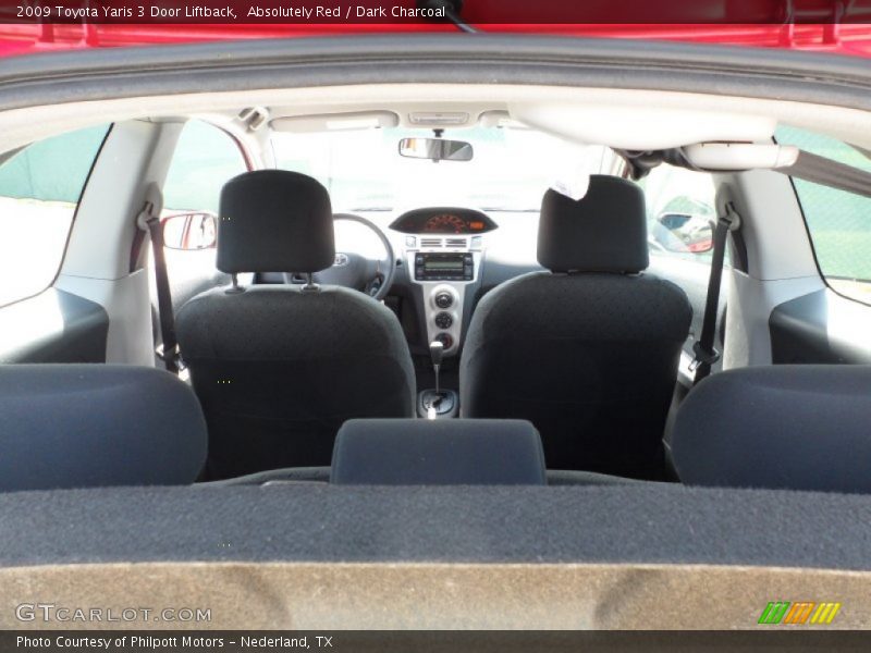 Absolutely Red / Dark Charcoal 2009 Toyota Yaris 3 Door Liftback