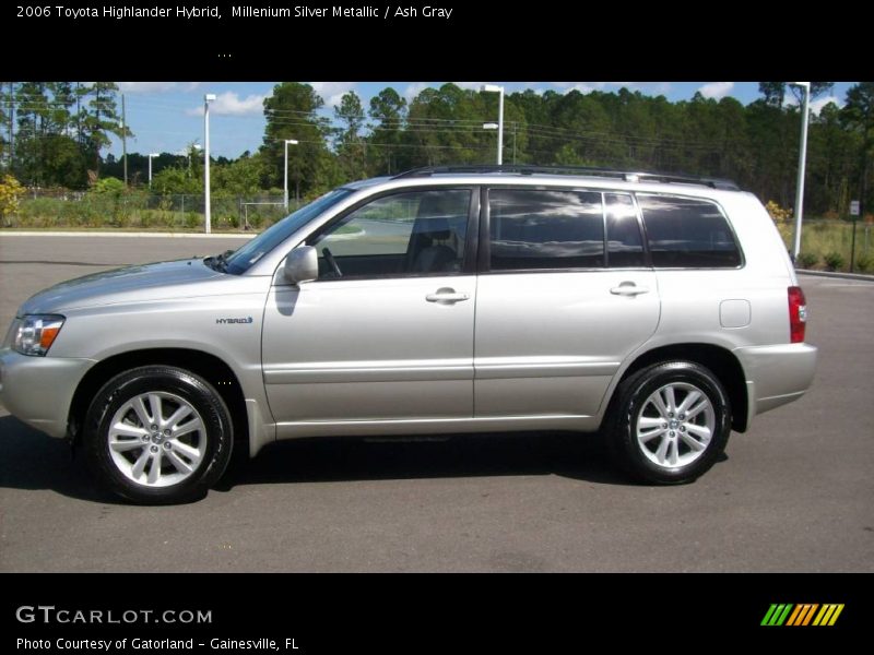 Millenium Silver Metallic / Ash Gray 2006 Toyota Highlander Hybrid