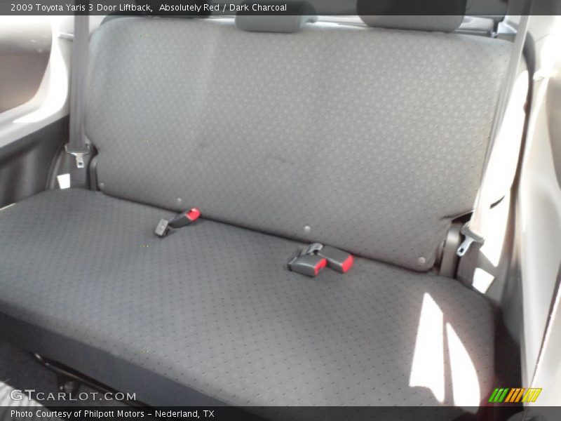Absolutely Red / Dark Charcoal 2009 Toyota Yaris 3 Door Liftback