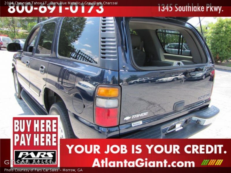 Dark Blue Metallic / Gray/Dark Charcoal 2004 Chevrolet Tahoe LT