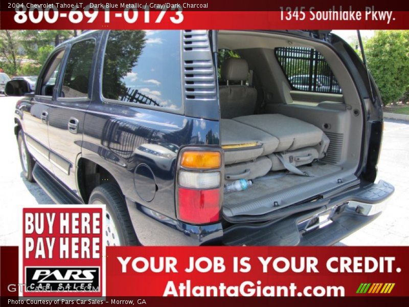 Dark Blue Metallic / Gray/Dark Charcoal 2004 Chevrolet Tahoe LT