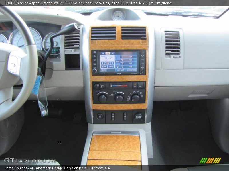Dashboard of 2008 Aspen Limited Walter P Chrysler Signature Series