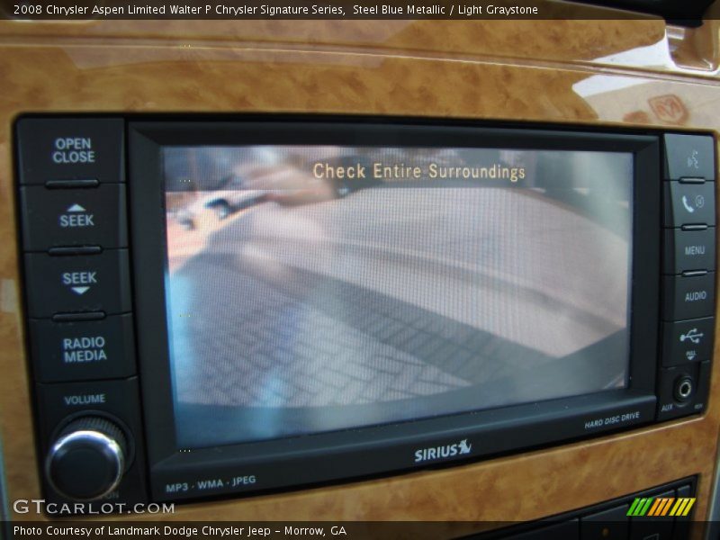 Steel Blue Metallic / Light Graystone 2008 Chrysler Aspen Limited Walter P Chrysler Signature Series