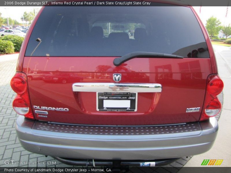 Inferno Red Crystal Pearl / Dark Slate Gray/Light Slate Gray 2006 Dodge Durango SLT