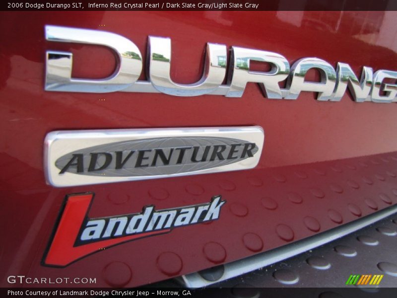 Inferno Red Crystal Pearl / Dark Slate Gray/Light Slate Gray 2006 Dodge Durango SLT