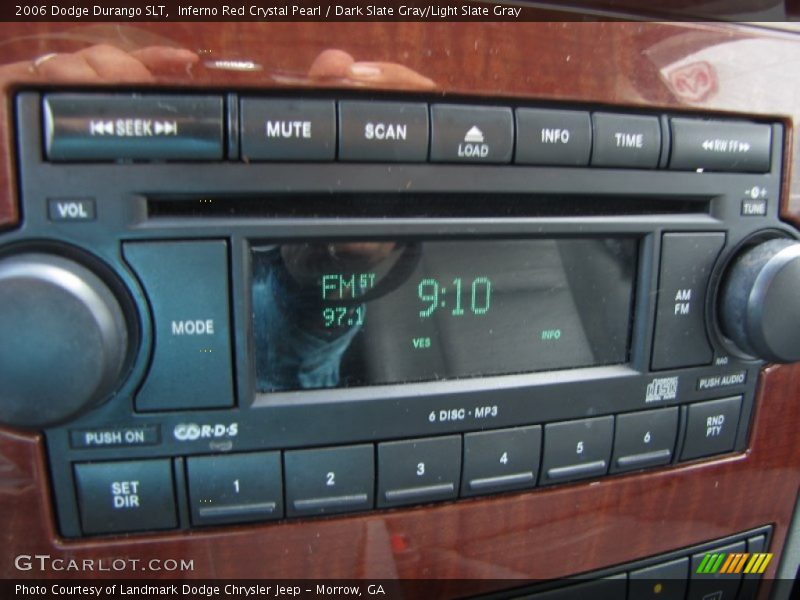 Inferno Red Crystal Pearl / Dark Slate Gray/Light Slate Gray 2006 Dodge Durango SLT