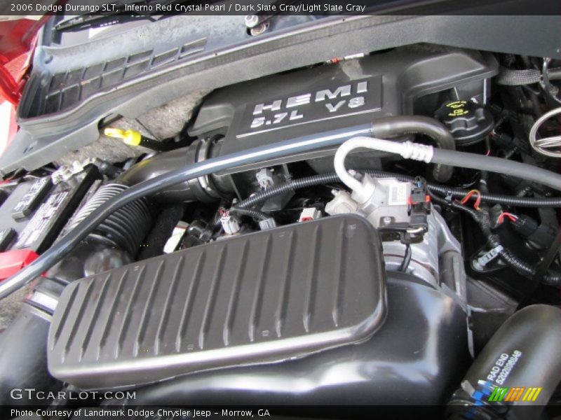 Inferno Red Crystal Pearl / Dark Slate Gray/Light Slate Gray 2006 Dodge Durango SLT