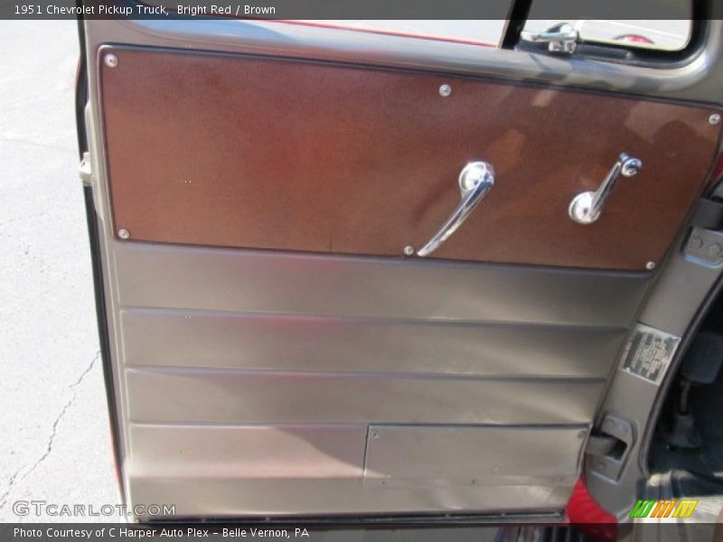 Door Panel of 1951 Pickup Truck