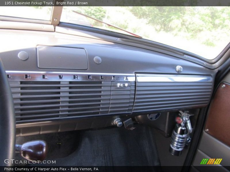 Dashboard of 1951 Pickup Truck