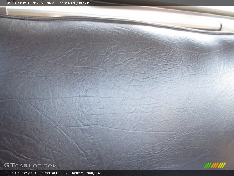 Bright Red / Brown 1951 Chevrolet Pickup Truck