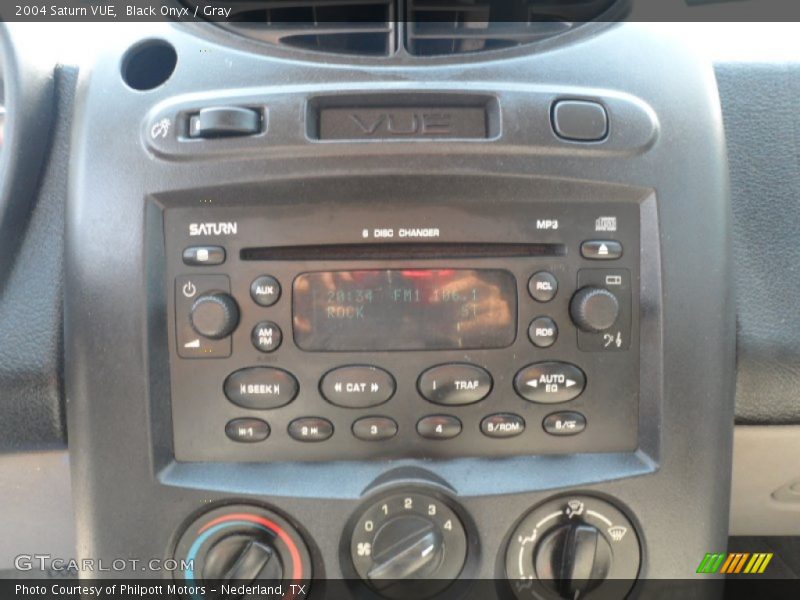 Controls of 2004 VUE 