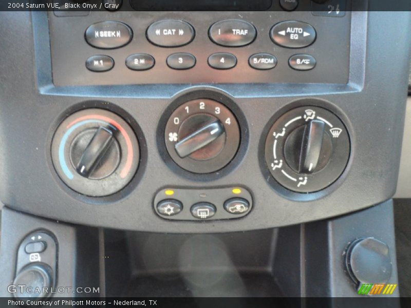 Controls of 2004 VUE 