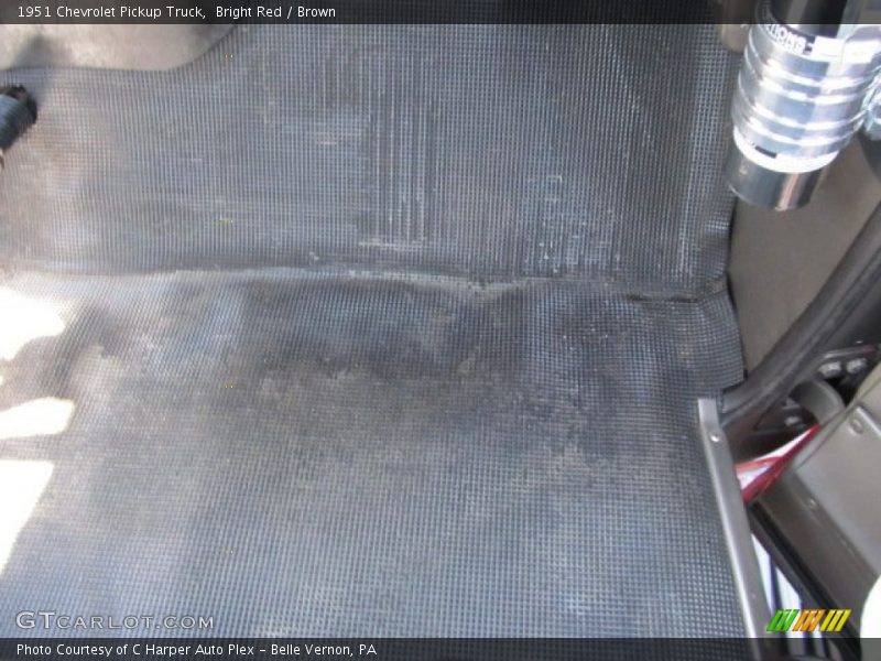 Bright Red / Brown 1951 Chevrolet Pickup Truck