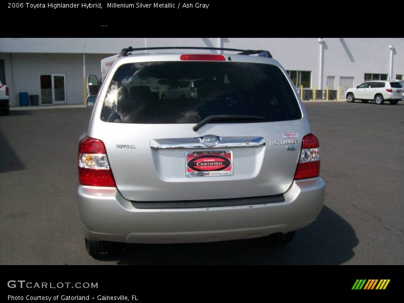 Millenium Silver Metallic / Ash Gray 2006 Toyota Highlander Hybrid