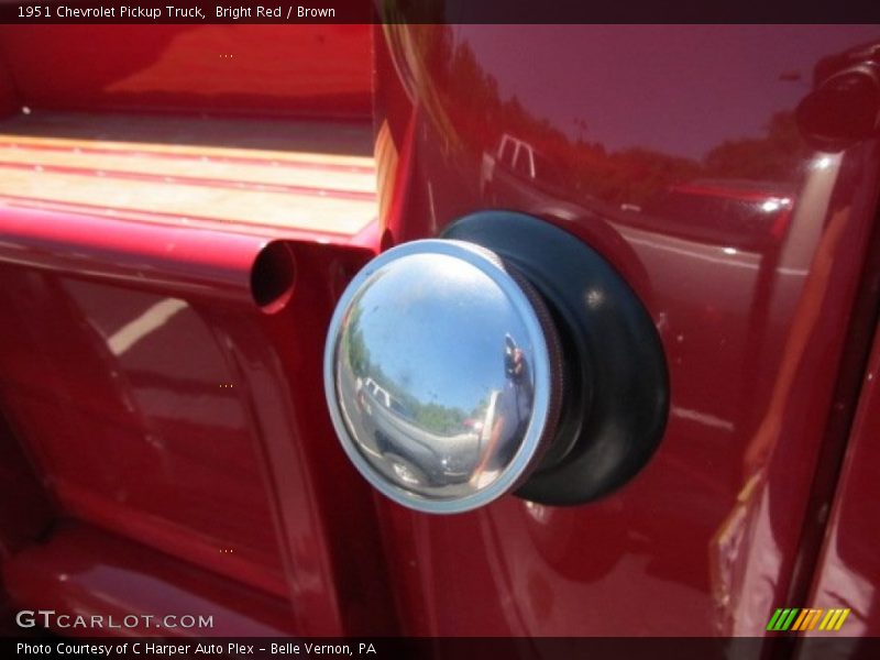 Bright Red / Brown 1951 Chevrolet Pickup Truck