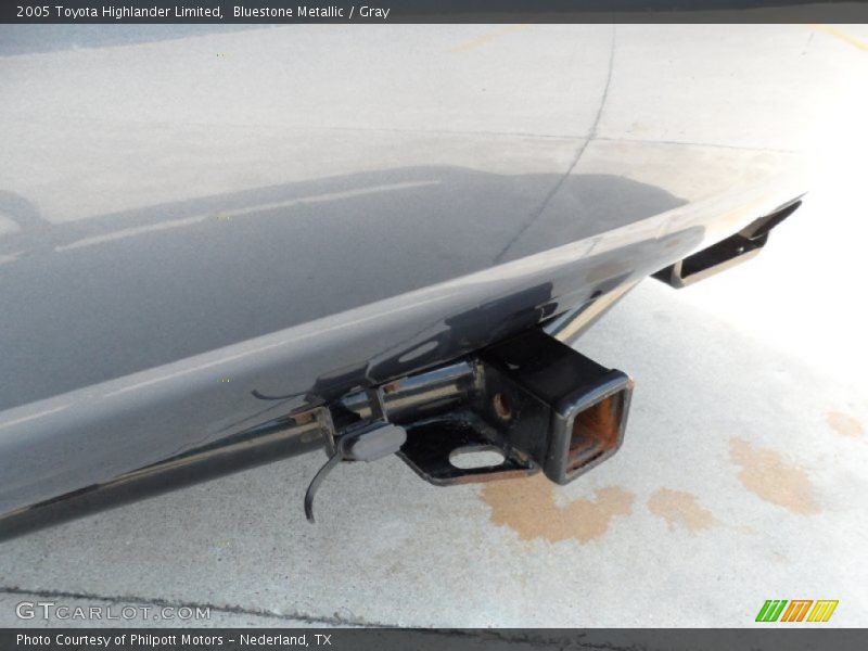 Bluestone Metallic / Gray 2005 Toyota Highlander Limited