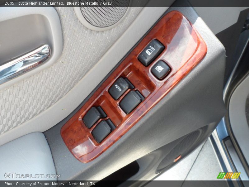 Bluestone Metallic / Gray 2005 Toyota Highlander Limited