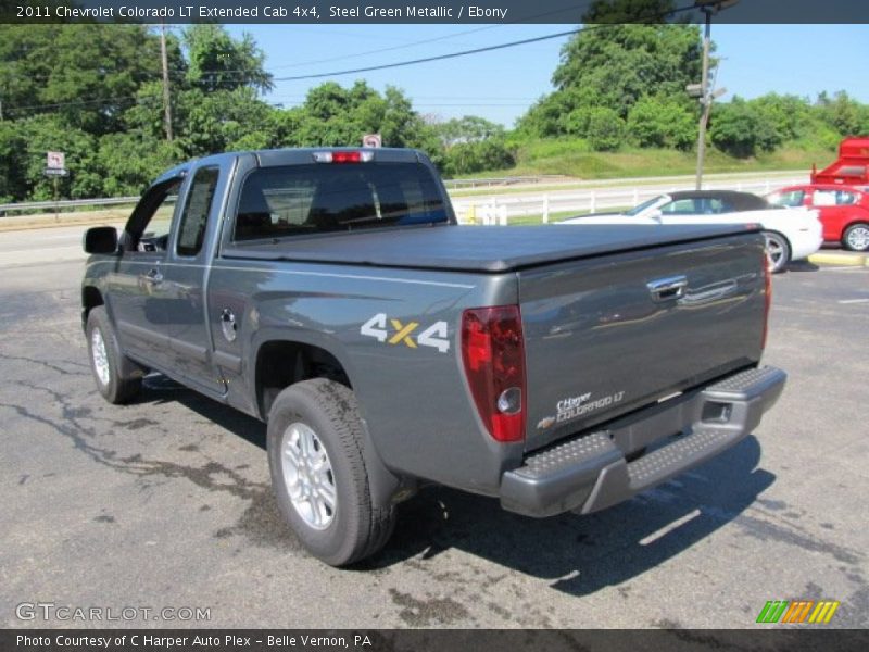  2011 Colorado LT Extended Cab 4x4 Steel Green Metallic