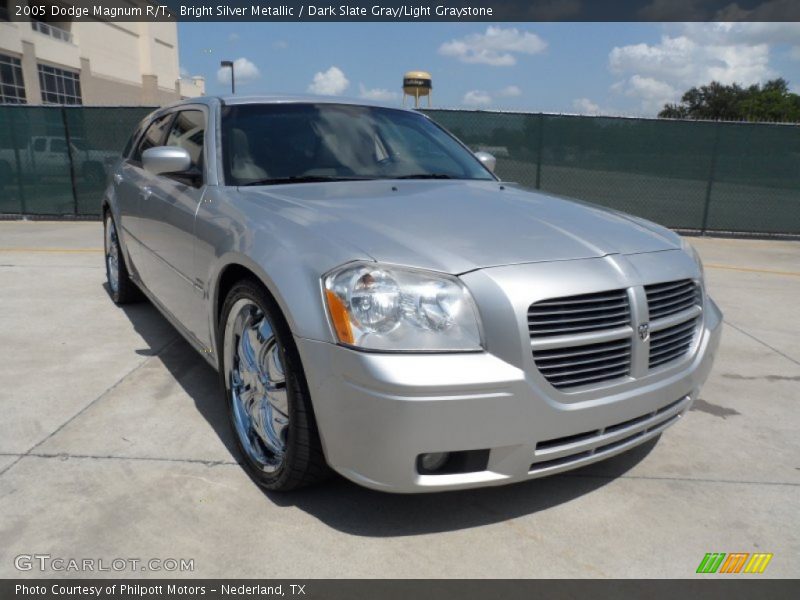 Bright Silver Metallic / Dark Slate Gray/Light Graystone 2005 Dodge Magnum R/T