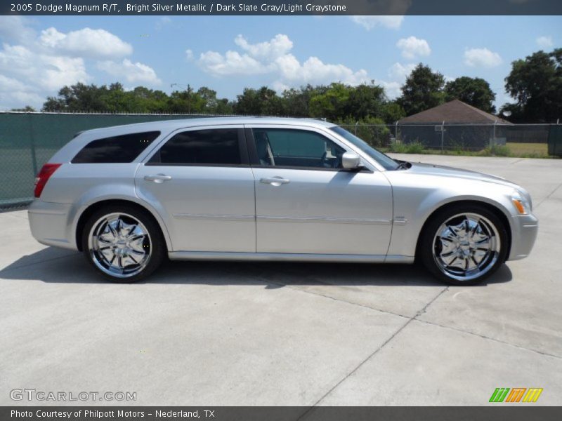 Bright Silver Metallic / Dark Slate Gray/Light Graystone 2005 Dodge Magnum R/T