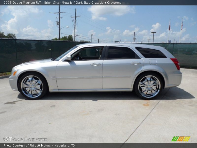 Bright Silver Metallic / Dark Slate Gray/Light Graystone 2005 Dodge Magnum R/T