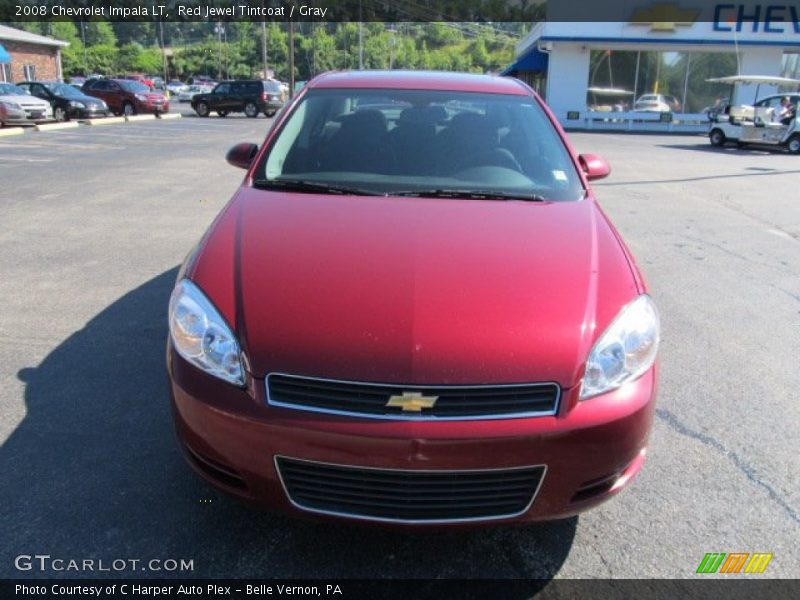 Red Jewel Tintcoat / Gray 2008 Chevrolet Impala LT