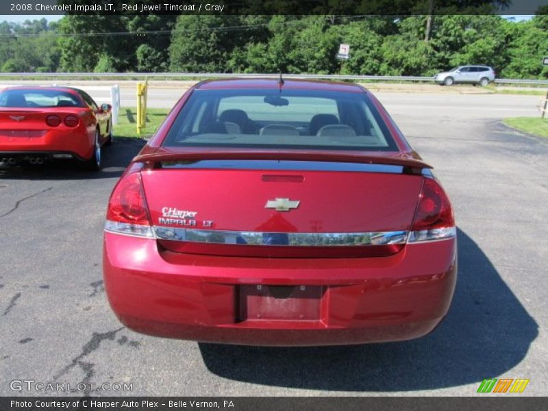 Red Jewel Tintcoat / Gray 2008 Chevrolet Impala LT