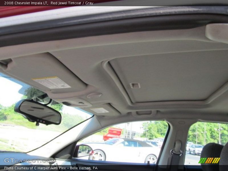 Red Jewel Tintcoat / Gray 2008 Chevrolet Impala LT