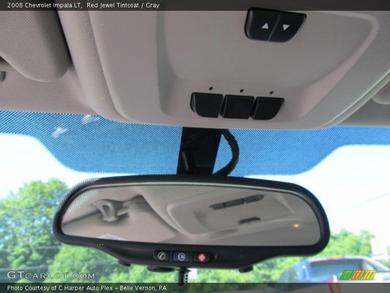 Red Jewel Tintcoat / Gray 2008 Chevrolet Impala LT