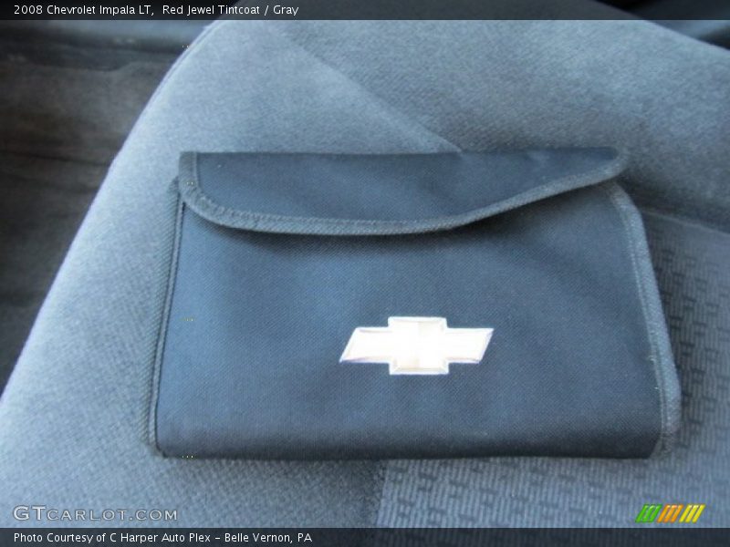 Red Jewel Tintcoat / Gray 2008 Chevrolet Impala LT