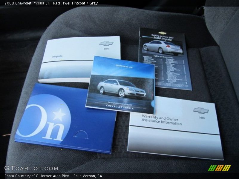 Red Jewel Tintcoat / Gray 2008 Chevrolet Impala LT