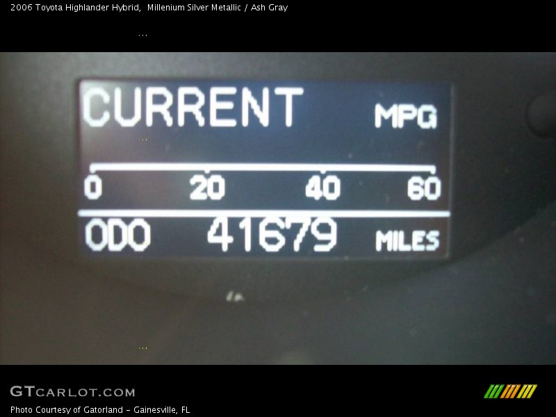 Millenium Silver Metallic / Ash Gray 2006 Toyota Highlander Hybrid