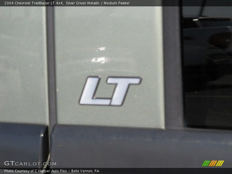 Silver Green Metallic / Medium Pewter 2004 Chevrolet TrailBlazer LT 4x4