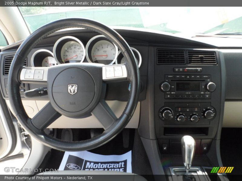 Bright Silver Metallic / Dark Slate Gray/Light Graystone 2005 Dodge Magnum R/T